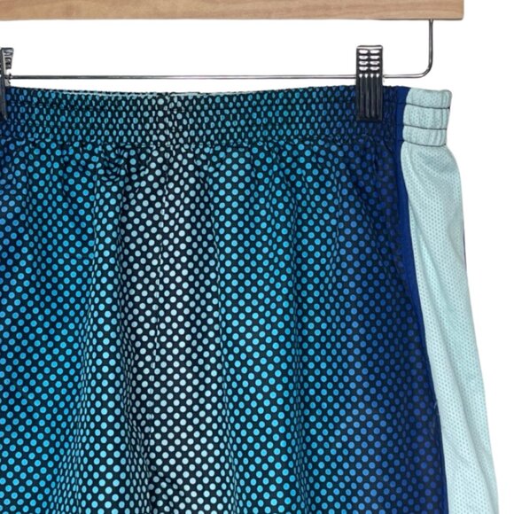 VICTORIA'S SECRET PINK | Women's Blue Athletic Shorts Polka Dot | Size L - Picture 2 of 9